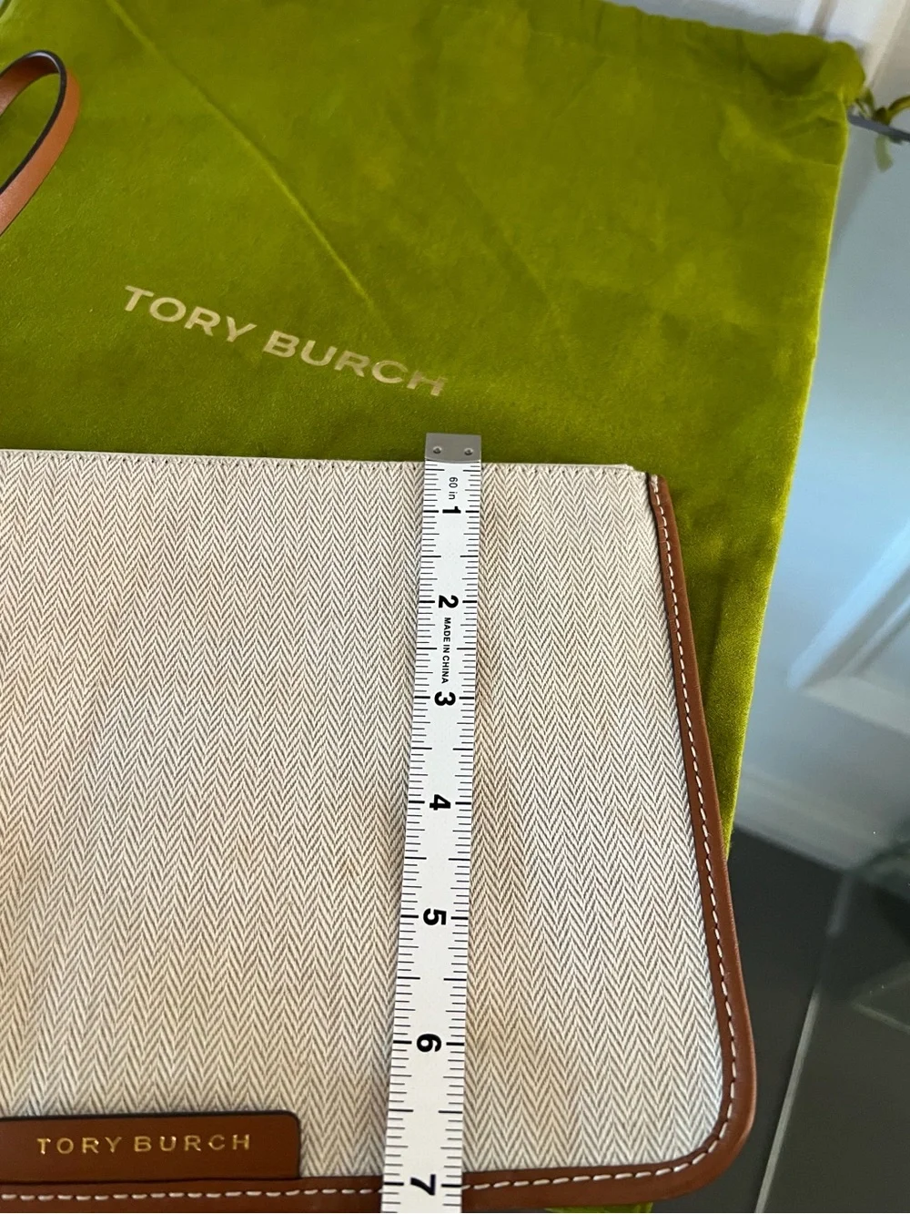 Tory Burch Blake Canvas Pouch